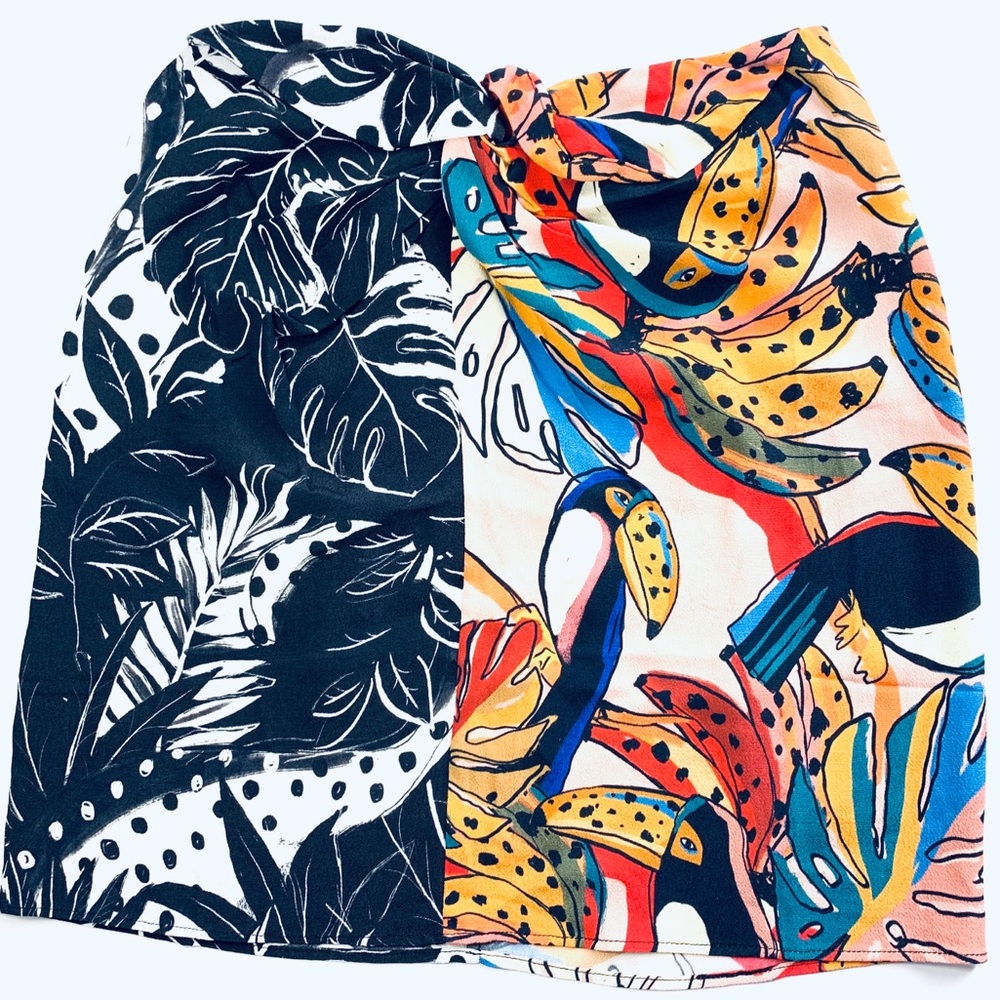 FARM Rio Multicolor Print Mini Skirt - Picture 3 of 7